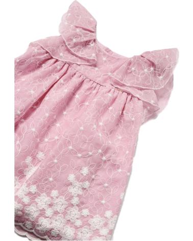 MAYORAL 1907 EMBROIDERED RUFFLE DRESS FOR GIRL VARIOS COLORES