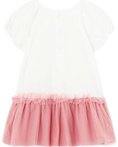 VESTIDO COMBINADO TULE ROSA MAYORAL MODELO 1925 ROSA