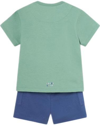 MAYORAL ENSEMBLE T-SHIRT ET SHORT 1654 VERT VERDE