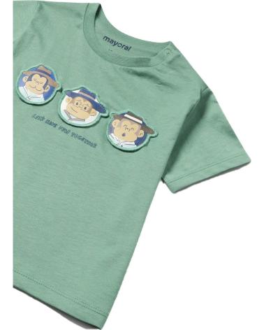 MAYORAL ENSEMBLE T-SHIRT ET SHORT 1654 VERT VERDE