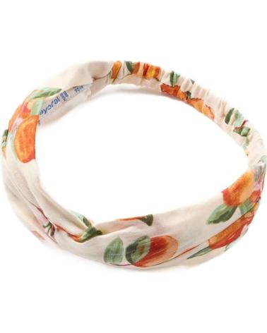 VESTIDO ESTAMPADO MAYORAL 1923 CON DIADEMA A JUEGO NARANJA NARANJA