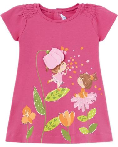 VESTIDO MAYORAL 1929 DE MALHA SERIGRAFADA PARA MENINA ROXO MORADO