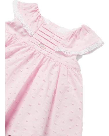 MAYORAL VESTIDO PLUMETI 1805 ROSA CON BRAGA A JUEGO ROSA