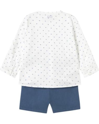 MAYORAL CONJUNTOS DE ROPA PARA BEBES NINO 1249 CONJUNTO BERMUDA Y CA AZUL