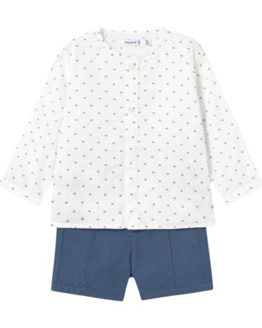 MAYORAL CONJUNTOS DE ROPA PARA BEBES NINO 1249 CONJUNTO BERMUDA Y CA AZUL