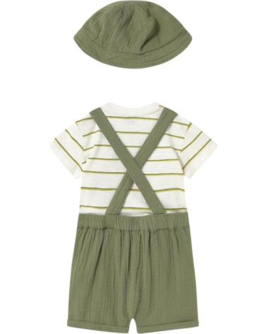 COMPLETO MAYORAL SALOPETTE BAMBULA TRE PEZZI VERDE - RIF. 1649014 VERDE