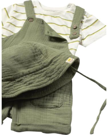 COMPLETO MAYORAL SALOPETTE BAMBULA TRE PEZZI VERDE - RIF. 1649014 VERDE