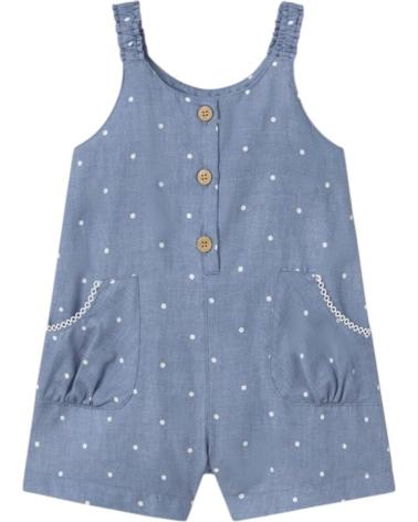MAYORAL CONJUNTOS DE ROPA PARA BEBES NINA 1836 PETO CORTO AZUL
