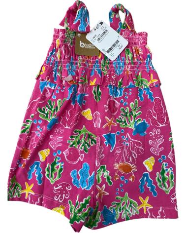MAYORAL FLORAL PRINT PINK ROMPER FOR BABY GIRL - REF. 1839 ROSA