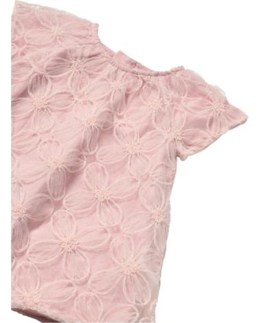 VESTIDO DE TULE BORDADO MAYORAL 1982 ROSA ROSA
