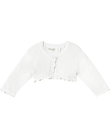 MAYORAL GILET EN TRICOT BETTER COTTON MODÈLE 318 BLANC POUR NOUVEAU-NÉ BLANCO