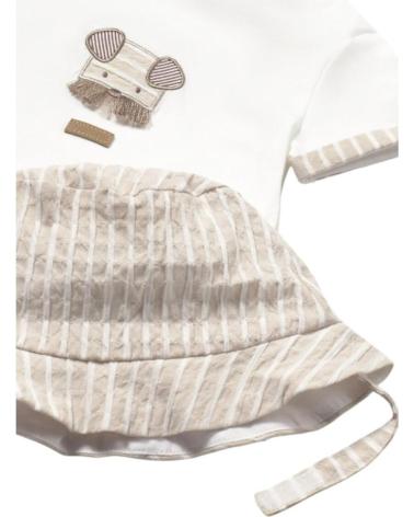 MAYORAL CONJUNTO 3 PIEZAS MODELO 1201 BEIGE PARA BEBÉ BEIGE