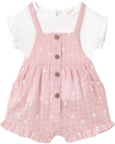 MAYORAL CONJUNTOS DE ROPA PARA BEBES NINA 1662 CONJUNTO DOS PIEZAS ROSA