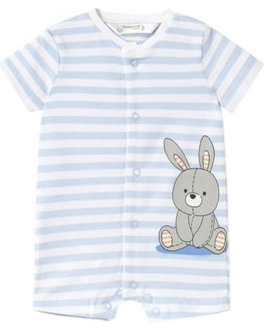 MAYORAL SET OF TWO SHORT ROMPERS MODEL 1707 BLUE AZUL