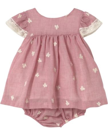 MAYORAL VESTIDO CASUAL COM CALCINHA MODELO 1848 ROSA ROSA