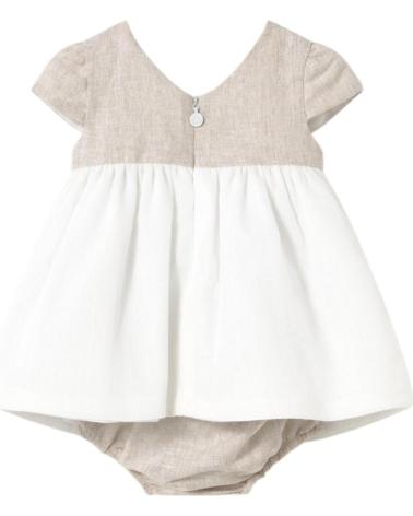 MAYORAL CONJUNTO DE CERIMÓNIA BEBÉ MENINA 1857 BEGE BEIGE