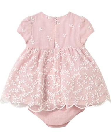 MAYORAL VESTIDO DE CEREMONIA BEBÉ NIÑA 1862 ROSA ROSA