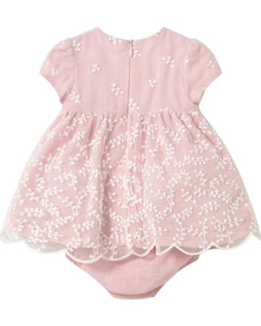 MAYORAL VESTIDO DE CEREMONIA BEBÉ NIÑA 1862 ROSA ROSA