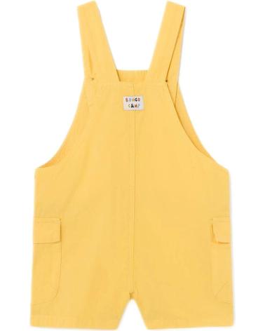 MAYORAL JARDINEIRAS CURTAS DE POPELINA AMARELAS PARA MENINO - MODELO 1644 AMARILLO