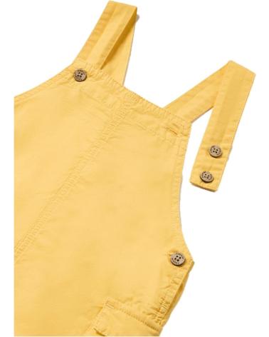 MAYORAL JARDINEIRAS CURTAS DE POPELINA AMARELAS PARA MENINO - MODELO 1644 AMARILLO