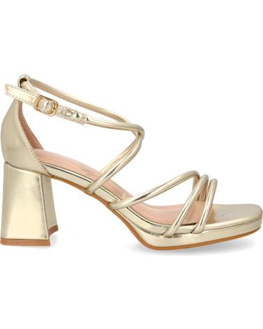 SANDÁLIA DE SALTO SPORT3PUNTO0 JL893 DOURADA VARIOS COLORES