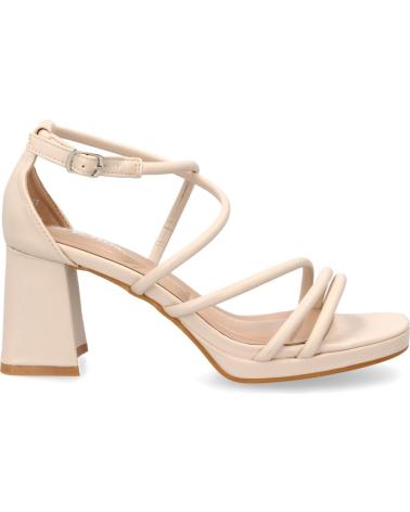 SPORT3PUNTO0 JL893 STRAPPY HEELED SANDALS BEIGE VARIOS COLORES