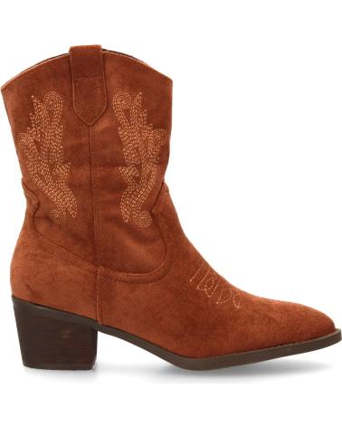 BOTIM COWBOY SPORT3PUNTO0 YG875 DE CAMURÇA MARROM VARIOS COLORES