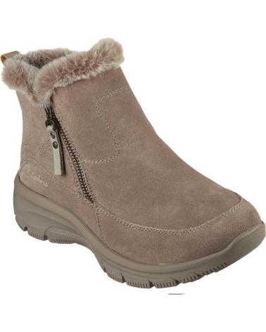 STIVALETTI SKECHERS RELAXED FIT EASY GOING TAUPE DA DONNA MARRóN