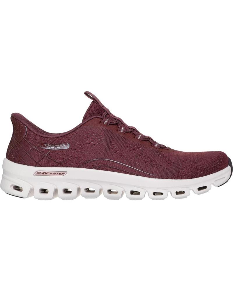 BASKETS SKECHERS GLIDE STEP ELEVATE BORDEAUX BURDEOS