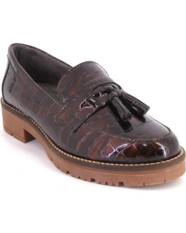PITILLOS 10770 MARROM EFEITO CROCODILO COM BORLAS MARRON