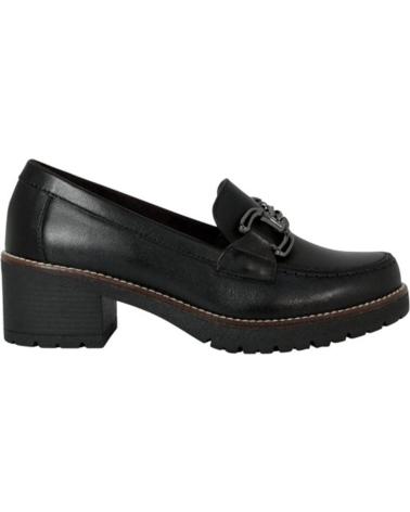 PITILLOS MOCASIN TACON 3 CM NEGRO
