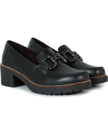 PITILLOS MOCASIN TACON 3 CM NEGRO