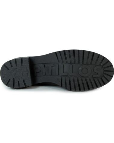 PITILLOS MOCASIN TACON 3 CM NEGRO