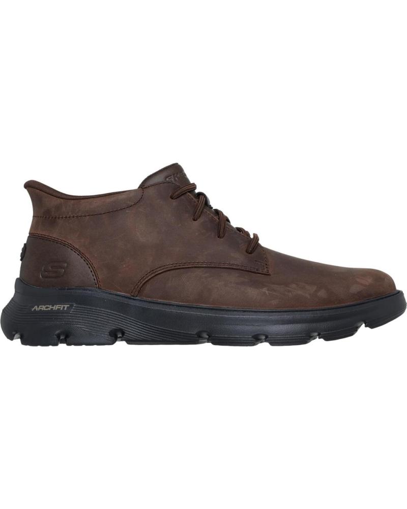 SKECHERS ARCH FIT GARZA CASTANHO MARRON