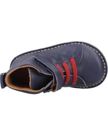 BOSTON BARBO BOOTS WITH VELCRO CLOSURE AND ELASTIC LACES ELBA