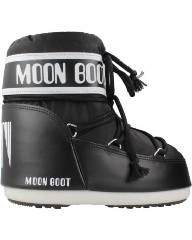 MOON BOOT ICON LOW NY - SCHWARZE SCHNEESTIEFEL BLACK