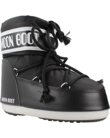 MOON BOOT ICON LOW NY - SCHWARZE SCHNEESTIEFEL BLACK