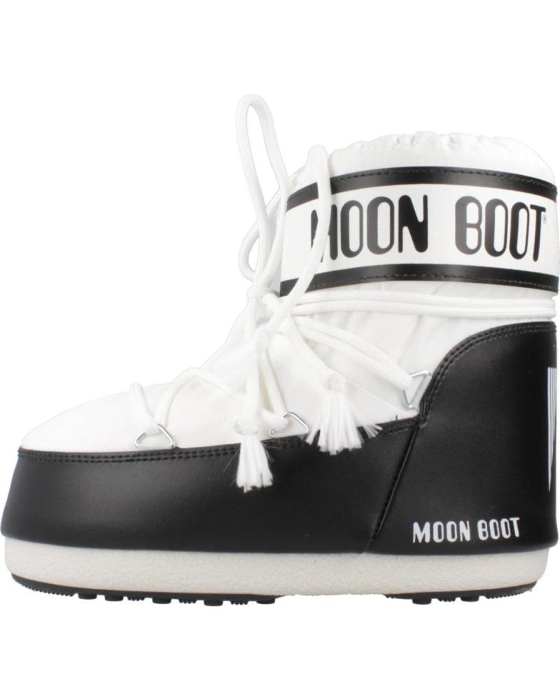 MOON BOOT ICON LOW NY - WEISSE SCHNEESTIEFEL WHITE