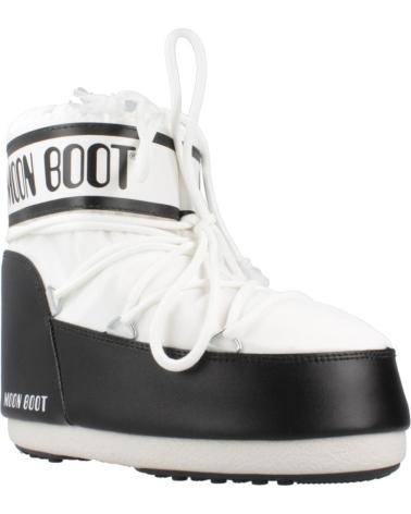 MOON BOOT ICON LOW NY - WEISSE SCHNEESTIEFEL WHITE