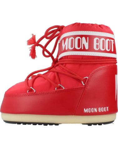 MOON BOOT ICON LOW NY - ROTE SCHNEESTIEFEL RED
