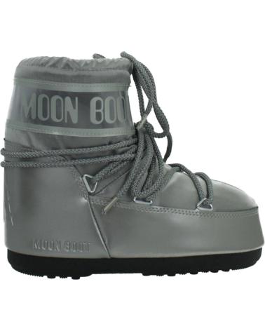 MOON BOOT BOTAS MB ICON LOW GLAN PLATEADAS SILVER