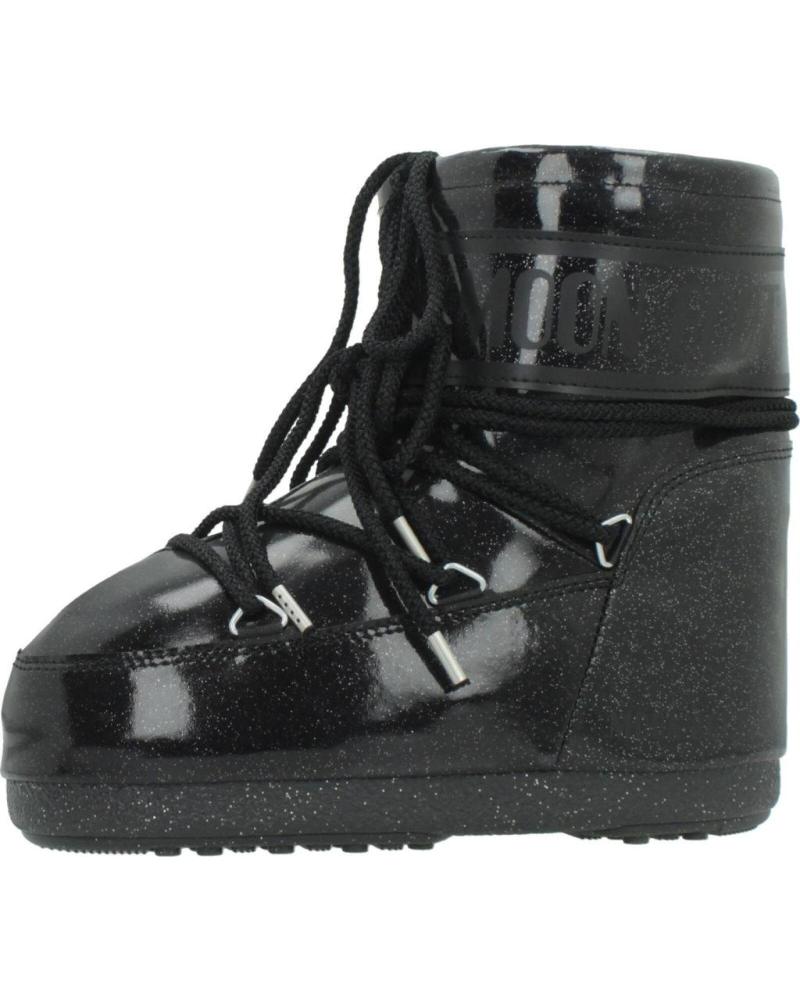 MOON BOOT MB ICON LOW GLIT NERO BLACK