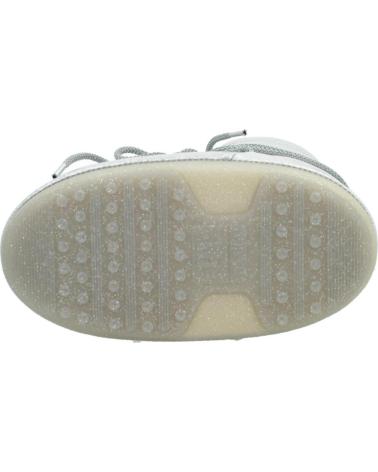 MOON BOOT MB ICON LOW GLIT ARGENTO SILVER