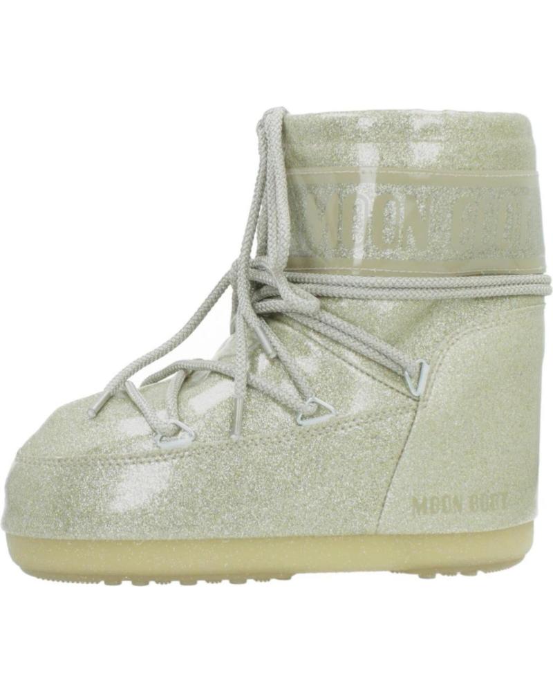 MOON BOOT MB ICON LOW GLIT ORO GOLD