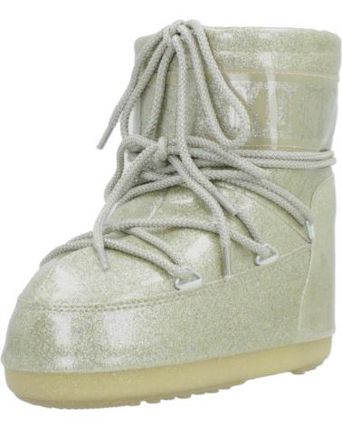MOON BOOT MB ICON LOW GLIT ORO GOLD