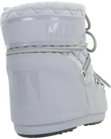 MOON BOOT MB ICON LOW QUILT GRIS GREY