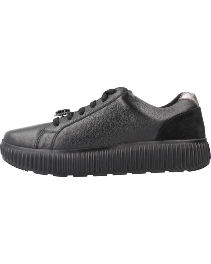 GEOX D GRAISY C9999 - SCHWARZE FREIZEIT-SNEAKER C9999