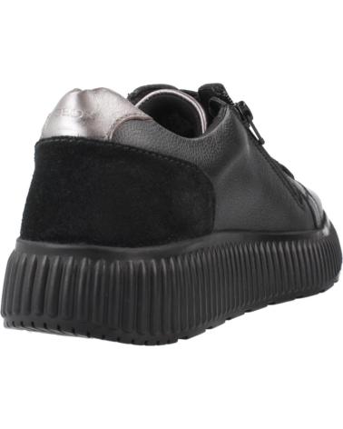 GEOX D GRAISY C9999 - SCHWARZE FREIZEIT-SNEAKER C9999