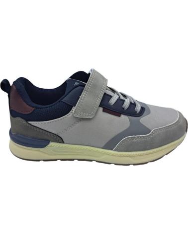 CALZADOMANIA SPORTS SNEAKERS WITH VELCRO, GRAY COLOR GRIS