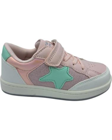 SNEAKERS SPORTIVE CALZADOMANIA CON VELCRO ROSA E STELLA ROSA